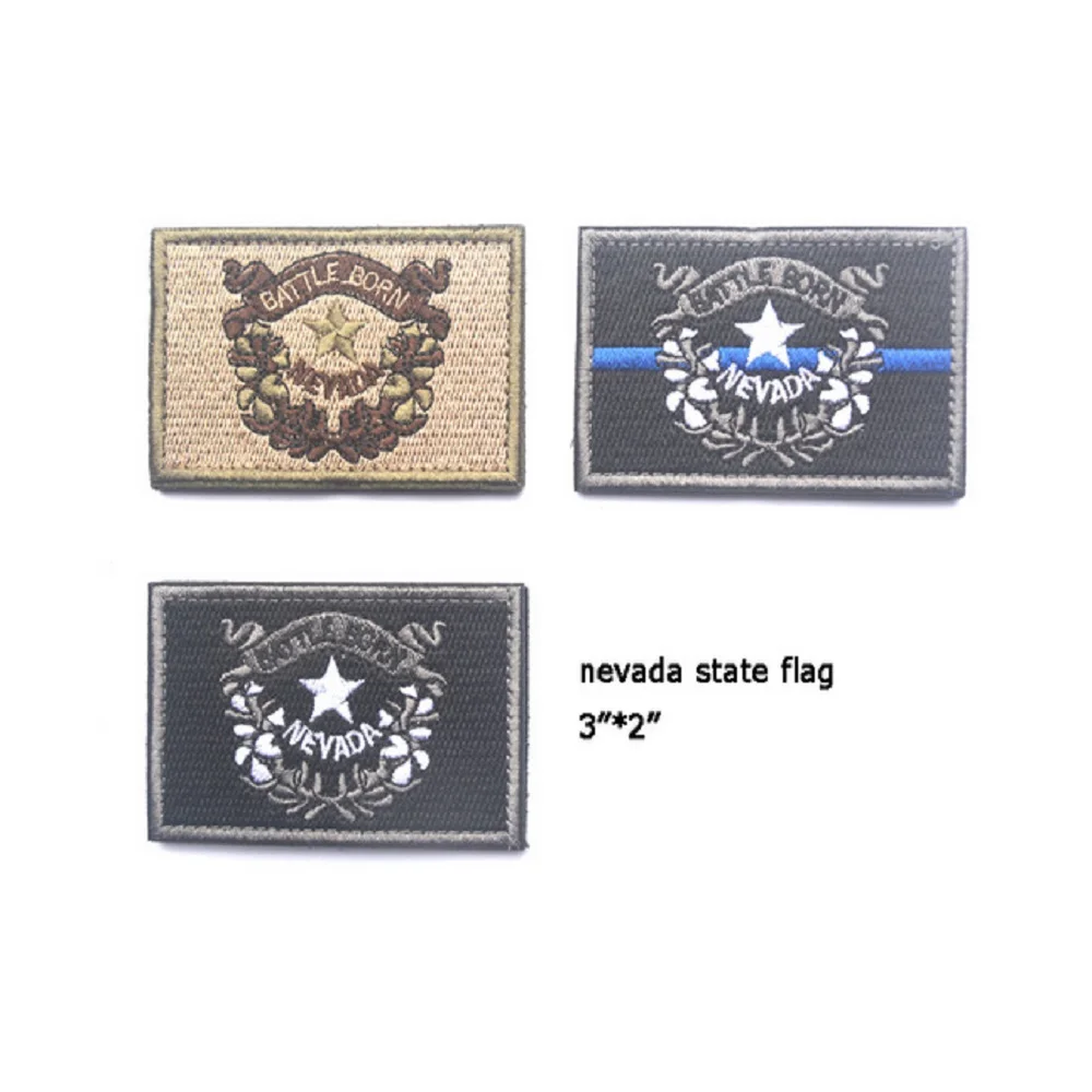3D embroidery magic stickers U.S.A Flag of Nevada Flag of Indiana embroidery armband Cloth patch Badges
3D embroidery magic stickers U.S.A Flag of Nevada Flag of Indiana embroidery armband Cloth patch Badges