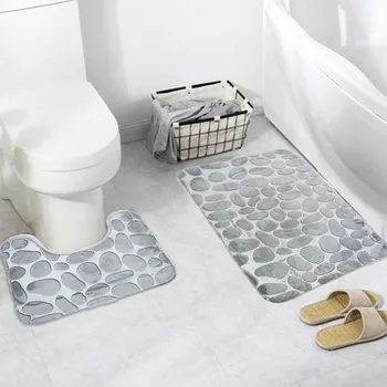 Ouneed 2PCS Coral Velvet Soft Non Slip Bathroom Shower Mat Toilet Floor Rug Carpet Pad 6M21 Drop Shipping
Ouneed 2PCS Coral Velvet Soft Non Slip Bathroom Shower Mat Toilet Floor Rug Carpet Pad 6M21 Drop Shipping