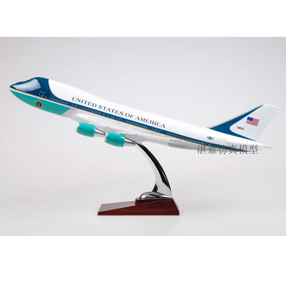 47Cm Boeing 747 Resin Static Model Air Force One Plane Model Simulation Toys Gift Collection
47Cm Boeing 747 Resin Static Model Air Force One Plane Model Simulation Toys Gift Collection