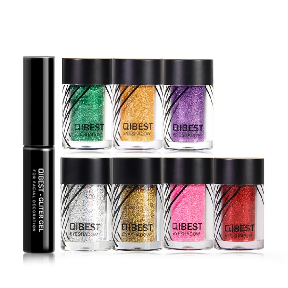QIBEST Makeup Eye Shadow Shimmer Glitter Eye Shadow Powder Professional Matte Eyeshadow Cosmetic With Glue Kits #279051
QIBEST Makeup Eye Shadow Shimmer Glitter Eye Shadow Powder Professional Matte Eyeshadow Cosmetic With Glue Kits #279051