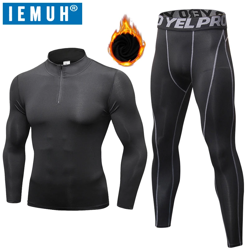 Long Johns Thermal Underwear Sets IEMUH Winter Men Quick Dry Anti-microbial Stretch Men's Thermo Underwear Male Warm Fitness
Long Johns Thermal Underwear Sets IEMUH Winter Men Quick Dry Anti-microbial Stretch Men's Thermo Underwear Male Warm Fitness
