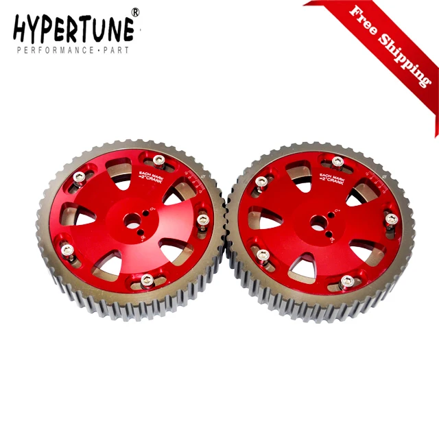 Free Shipping 2pcs Cam Gears Pulley For MITSUBISHI EVO 1 2 3 4 5 6 7 8 9 ECLIPSE 4G63 RED HT6538R 
Free Shipping 2pcs Cam Gears Pulley For MITSUBISHI EVO 1 2 3 4 5 6 7 8 9 ECLIPSE 4G63 RED HT6538R