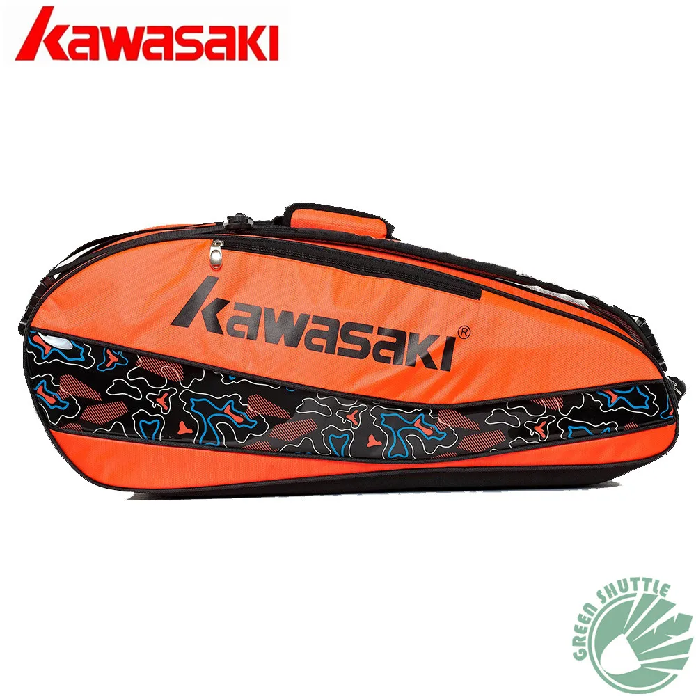 Genuine 2018 Kawasaki Professional KBB-8677 Sports Double-layer Bag Badminton Racket Bag For 6 Pieces
Genuine 2018 Kawasaki Professional KBB-8677 Sports Double-layer Bag Badminton Racket Bag For 6 Pieces