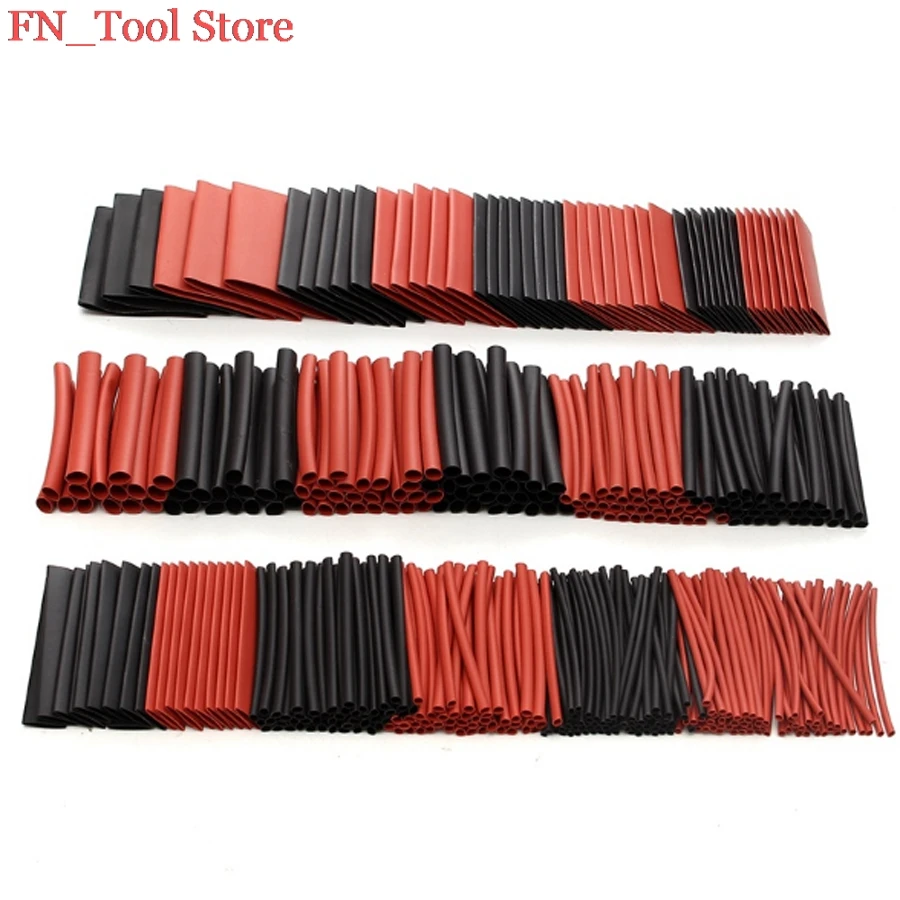 Red and Black 428Pcs Multi Color Polyolefin 2:1 Halogen-Free Heat Shrink Tubing Tube Assortment Sleeving Wrap Tubes
Red and Black 428Pcs Multi Color Polyolefin 2:1 Halogen-Free Heat Shrink Tubing Tube Assortment Sleeving Wrap Tubes