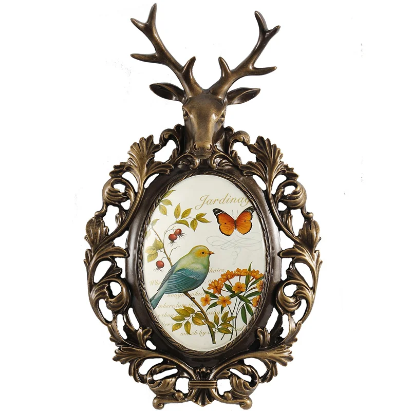 Deer head living room wall decoration porch wall pendant Continental American retro bedroom wall decoration
Deer head living room wall decoration porch wall pendant Continental American retro bedroom wall decoration