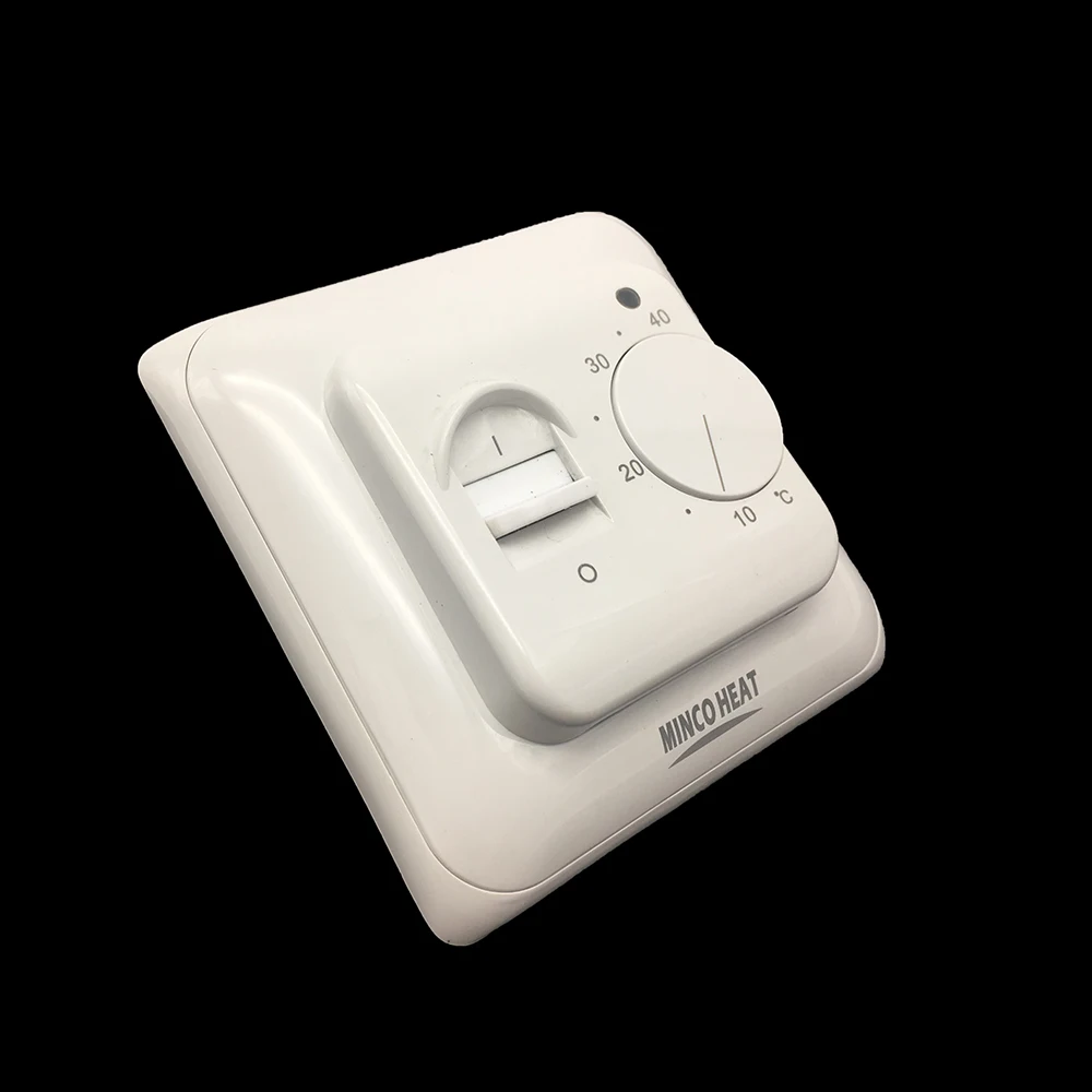 MINCO HEAT 220V 16A Mechanical Manual Electric Floor Heating Thermostat Indoor Warm Thermoregulator
MINCO HEAT 220V 16A Mechanical Manual Electric Floor Heating Thermostat Indoor Warm Thermoregulator