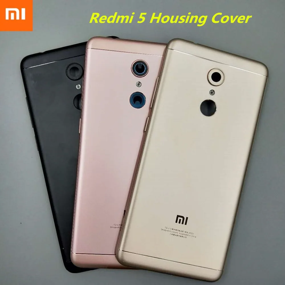 XIAOMI Redmi 5 Original Rear Housing Cover MDE1 5.7Inch Back Door Replacement Battery Case, Side Buttons&Flash Lighter REDMI 5
XIAOMI Redmi 5 Original Rear Housing Cover MDE1 5.7Inch Back Door Replacement Battery Case, Side Buttons&Flash Lighter REDMI 5