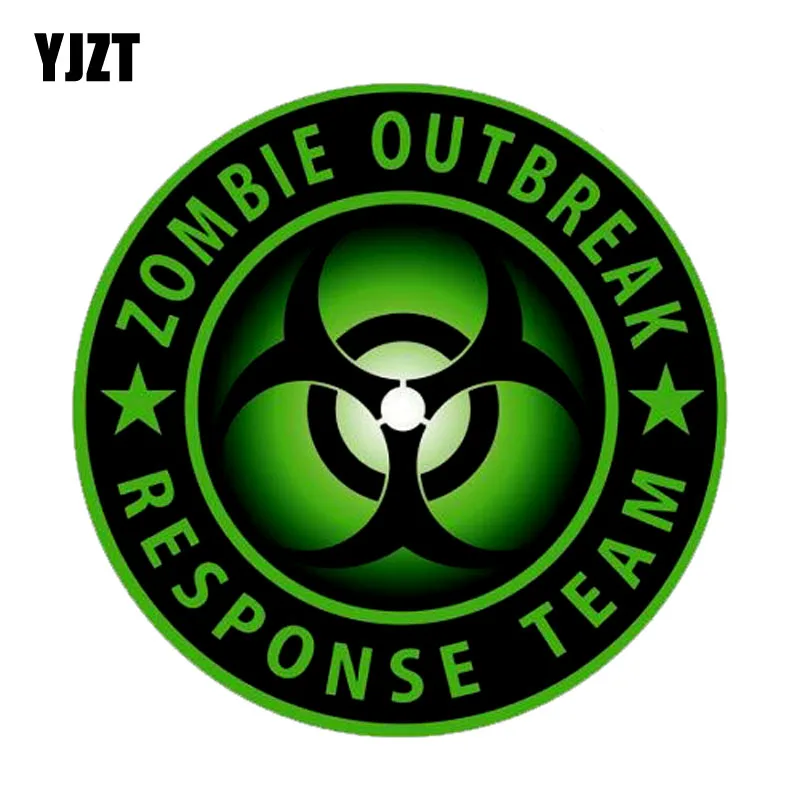 YJZT 12.7CM*12.7CM Reflective Car Sticker ZOMBIE OUTBREAK RESPONSE TEAM Personality Decal C1-7478
YJZT 12.7CM*12.7CM Reflective Car Sticker ZOMBIE OUTBREAK RESPONSE TEAM Personality Decal C1-7478