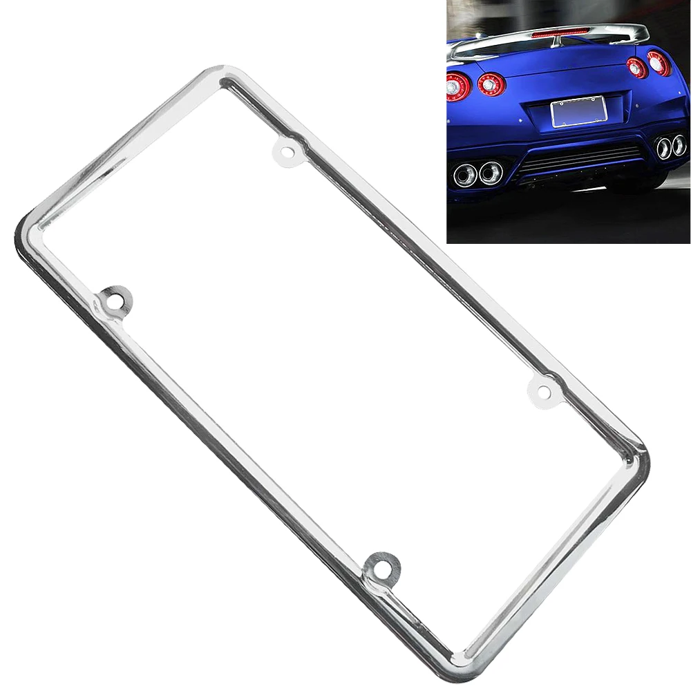 Universal Waterproof Car License Plate Box with Mirror Polished Chrome and Screw Cap for Most Cars
Universal Waterproof Car License Plate Box with Mirror Polished Chrome and Screw Cap for Most Cars