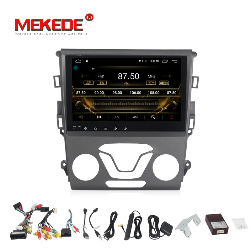 2G RAM Android7.1 HD screen 1024*600 car radio gps tape recorder for Ford Mondeo Ford Fusion 2013 2014 Quad-core processor
2G RAM Android7.1 HD screen 1024*600 car radio gps tape recorder for Ford Mondeo Ford Fusion 2013 2014 Quad-core processor