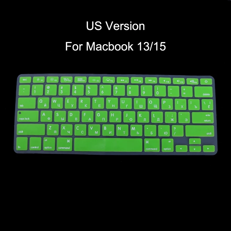 New US Version Russian Keyboard Silicone Skin Cover For Apple for Macbook Air Pro 13 15 hot
New US Version Russian Keyboard Silicone Skin Cover For Apple for Macbook Air Pro 13 15 hot