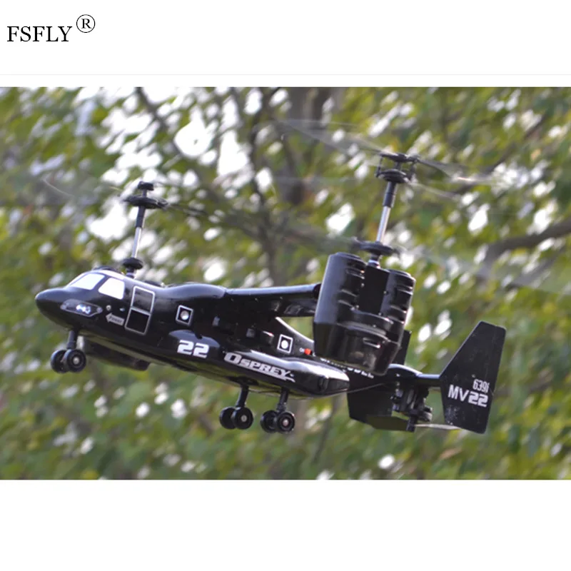 New Version 2.4Ghz 4.5CH RC 3D Osprey Helicopter Radio Control RTF ready to fly with Gyro with light
New Version 2.4Ghz 4.5CH RC 3D Osprey Helicopter Radio Control RTF ready to fly with Gyro with light