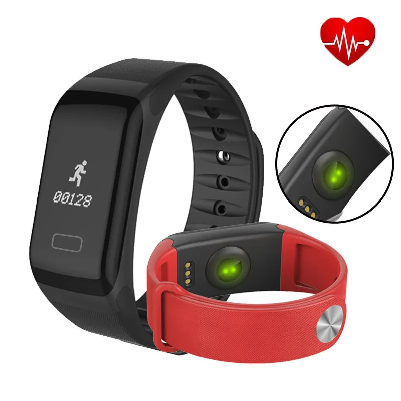 Smart Wristband Pedometer Bracelet F1 wrist band Heart Rate Monitor Sports Smart watches Blood Pressure Pulse Watch
Smart Wristband Pedometer Bracelet F1 wrist band Heart Rate Monitor Sports Smart watches Blood Pressure Pulse Watch