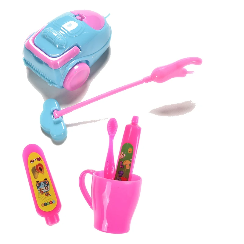 4pcs Children Baby Girl Choose Furniture Doll Accessories Toothpaste Tube Dollhouse Or 1pc Mini Vacuum Cleaner For Girl Dolls
4pcs Children Baby Girl Choose Furniture Doll Accessories Toothpaste Tube Dollhouse Or 1pc Mini Vacuum Cleaner For Girl Dolls