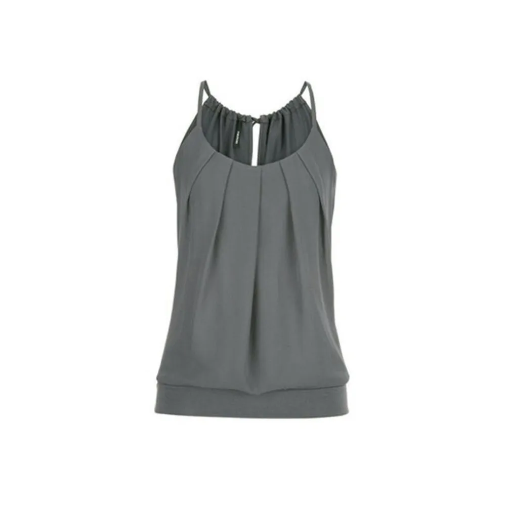Women Summer Loose Wrinkled O Neck Cami Tank Tops Vest Blouse Blouse Women Plus Size Embellished Halter Chaleco de verano57
Women Summer Loose Wrinkled O Neck Cami Tank Tops Vest Blouse Blouse Women Plus Size Embellished Halter Chaleco de verano57