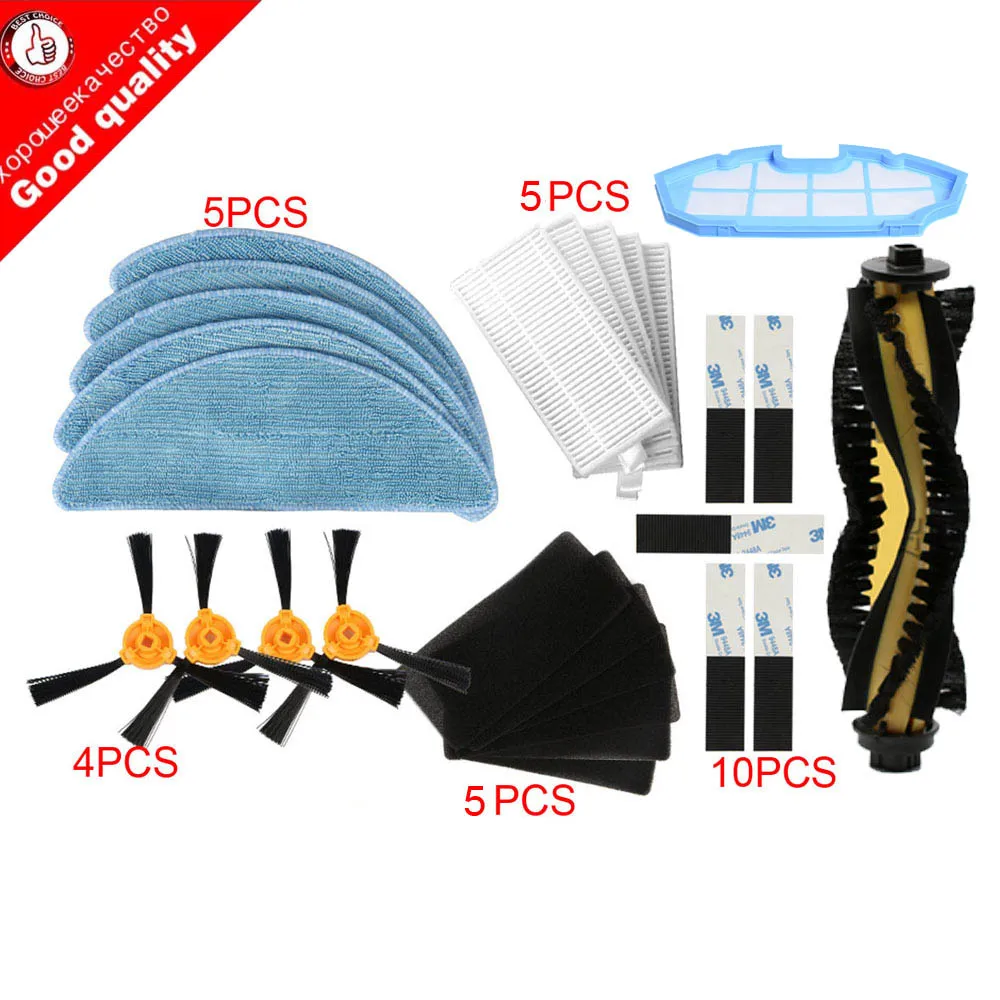 High quality side brush HEPA filter sponge mop cloth magic paste Filter screen for CONGA EXCELLENCE cleaner Robotic robot
High quality side brush HEPA filter sponge mop cloth magic paste Filter screen for CONGA EXCELLENCE cleaner Robotic robot