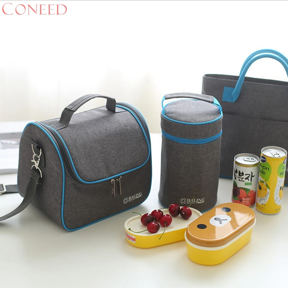 CONEED Insulation Cooler Lunch Bag Picnic Bento Box Fresh Keeping Ice Pack Food Fruit Container Storage Accessories Supply J9W30
CONEED Insulation Cooler Lunch Bag Picnic Bento Box Fresh Keeping Ice Pack Food Fruit Container Storage Accessories Supply J9W30