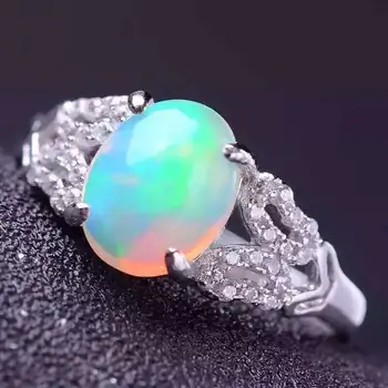 100% Fidelity Natural opal Rings s925 sterling silver Natural 7*9mm color gemstone lace rings Brilliant fine Jewelry for women
100% Fidelity Natural opal Rings s925 sterling silver Natural 7*9mm color gemstone lace rings Brilliant fine Jewelry for women