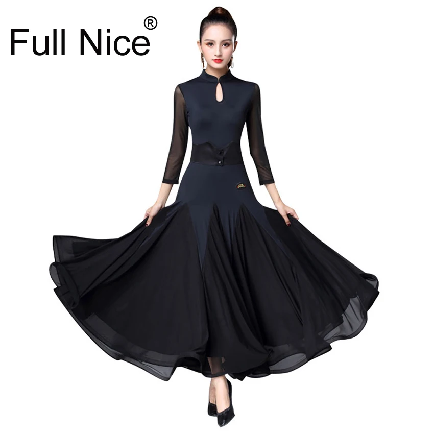 Black cheongsam Ballroom Dance Dress Flamenco tango Competition Dresses Girls/ Women Modern Waltz Ballroom Standard Dress Fringe
Black cheongsam Ballroom Dance Dress Flamenco tango Competition Dresses Girls/ Women Modern Waltz Ballroom Standard Dress Fringe