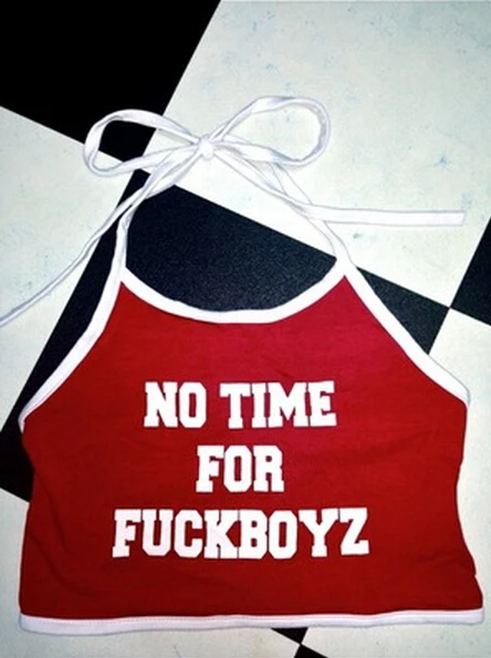 2018 Fashion Summer Sexy Women Casual Halter Tops Vest Sleeveless Crop Tops Letter Print Red Black Camis
2018 Fashion Summer Sexy Women Casual Halter Tops Vest Sleeveless Crop Tops Letter Print Red Black Camis