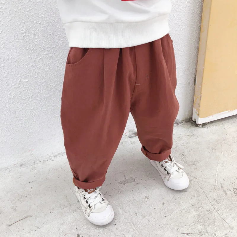 Children's clothing spring and autumn new casual pants 2019 cotton baby solid color wild trousers boys clothes
Children's clothing spring and autumn new casual pants 2019 cotton baby solid color wild trousers boys clothes