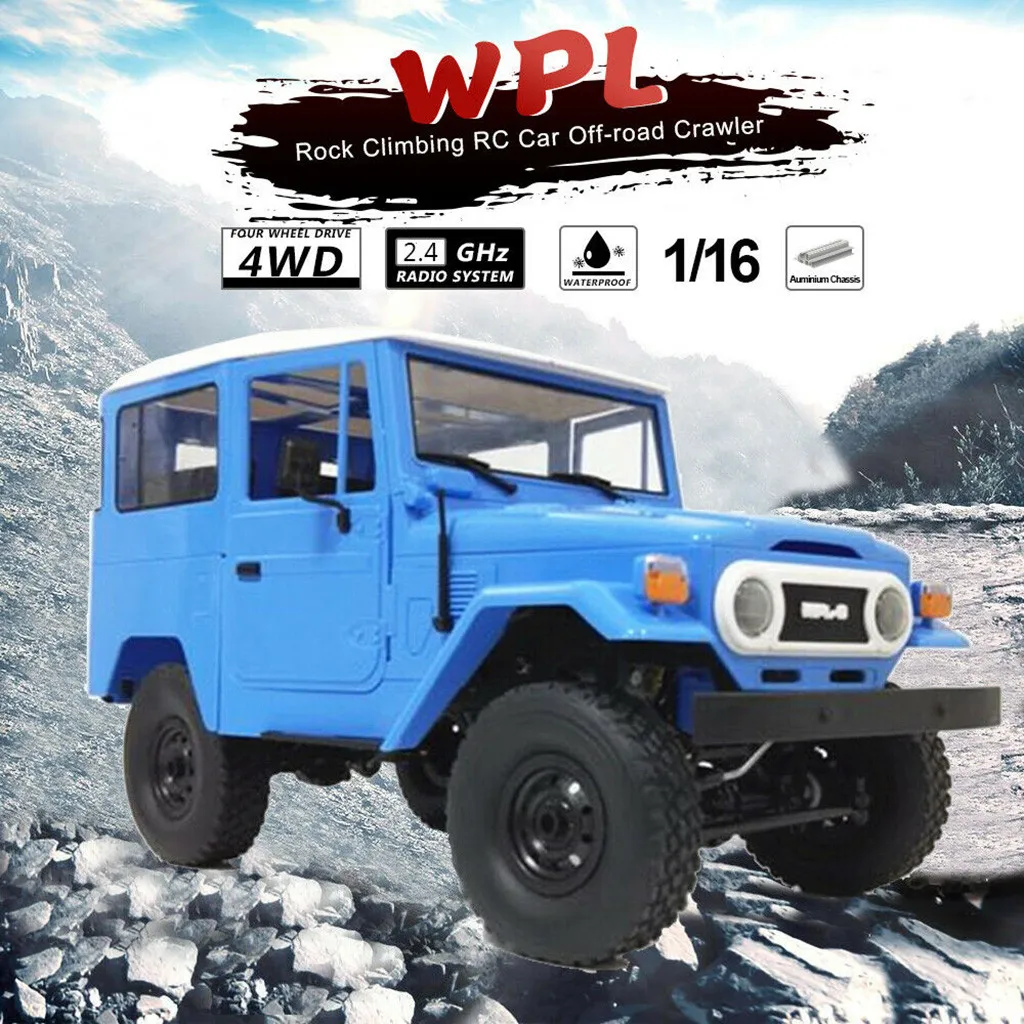 1:16 WPL C34 RC Car KIT Off-road Remote Control Truck Buggy Crawler RC Car Toys DIY Remote Control Car Carro De Controle Remoto
1:16 WPL C34 RC Car KIT Off-road Remote Control Truck Buggy Crawler RC Car Toys DIY Remote Control Car Carro De Controle Remoto