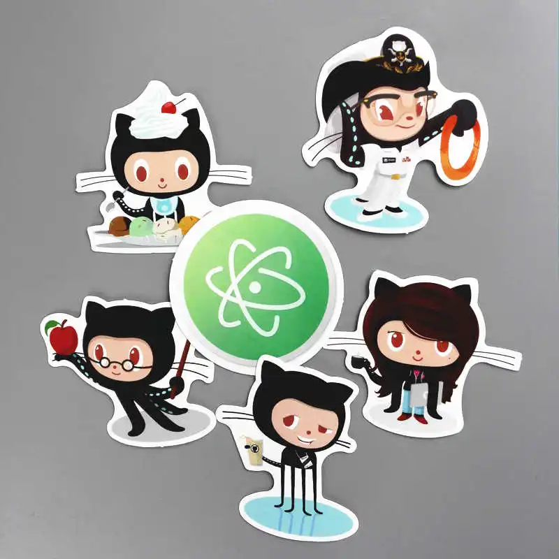 4 Combinations Github Car Styling Sticker Waterproof Skateboard Decal Travel Stickers For Suitcase Car Accessories Motos Decals Stickers For Stickers Waterproofstickers Stickers Aliexpress