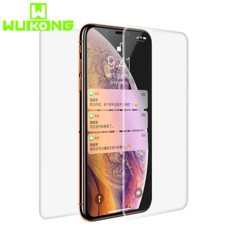 3D High Tech Transparent Back+Front Screen Protector For iPhone 7P 8P iXs iXR Full Cover TPU Soft Hydrogel Film For iPhoneXs Max
3D High Tech Transparent Back+Front Screen Protector For iPhone 7P 8P iXs iXR Full Cover TPU Soft Hydrogel Film For iPhoneXs Max