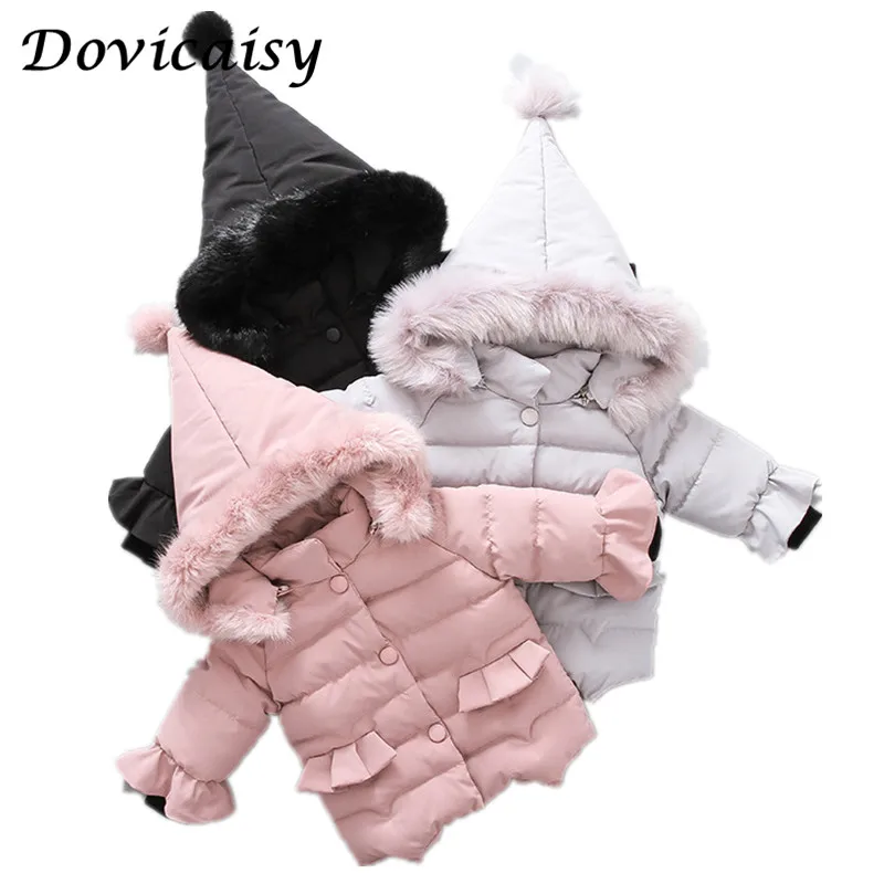 Children Coat Baby Girls winter Coats long sleeve coat girl's warm Baby jacket Winter Outerwear cartoon fleece
Children Coat Baby Girls winter Coats long sleeve coat girl's warm Baby jacket Winter Outerwear cartoon fleece