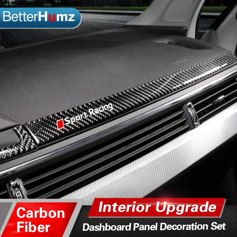 Betterhumz Car Interior Carbon fiber Dashboard navigation Decorative Strips outlet stickers For Audi A4 A5 (2017-2018)
Betterhumz Car Interior Carbon fiber Dashboard navigation Decorative Strips outlet stickers For Audi A4 A5 (2017-2018)