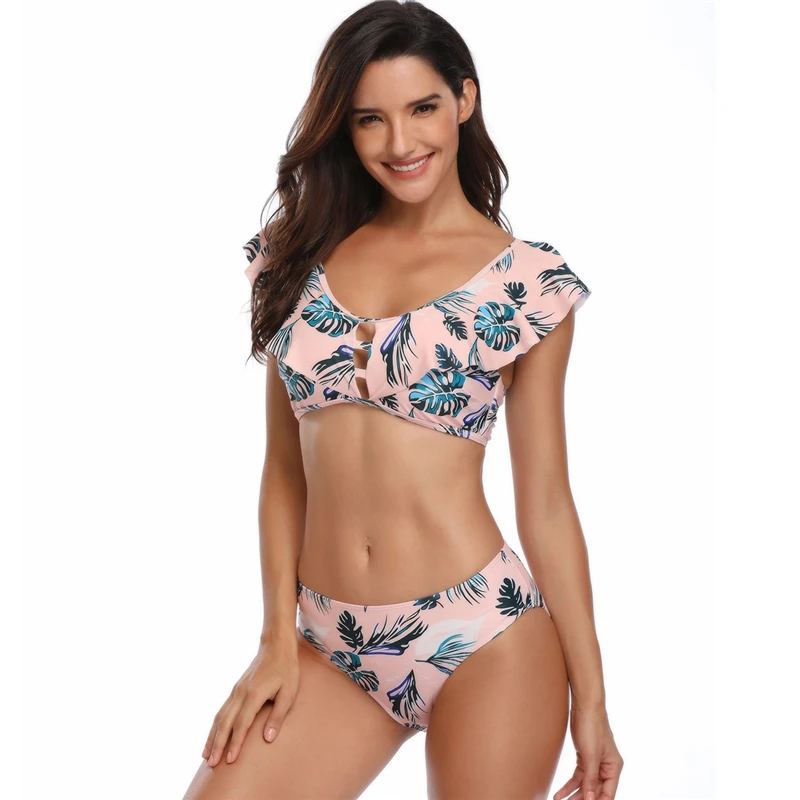 Off The Shoulder Ruffle bikini
