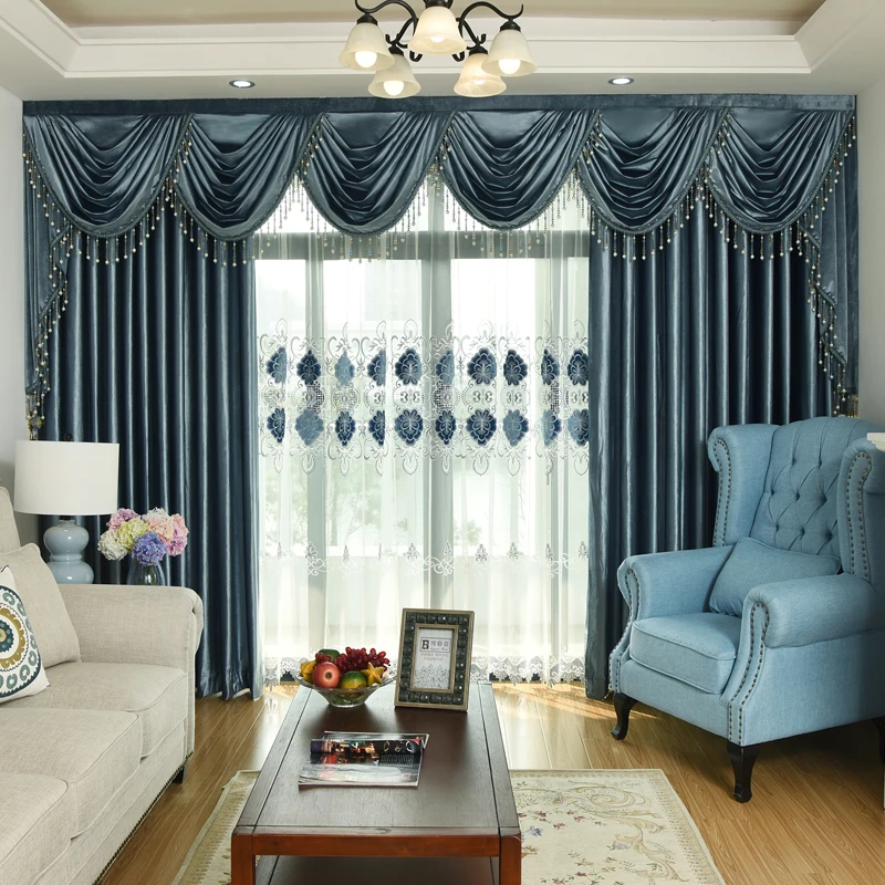 Custom curtain high class European style thicken shading solid color Italy velvet cloth blackout curtain valance tulle E913
Custom curtain high class European style thicken shading solid color Italy velvet cloth blackout curtain valance tulle E913