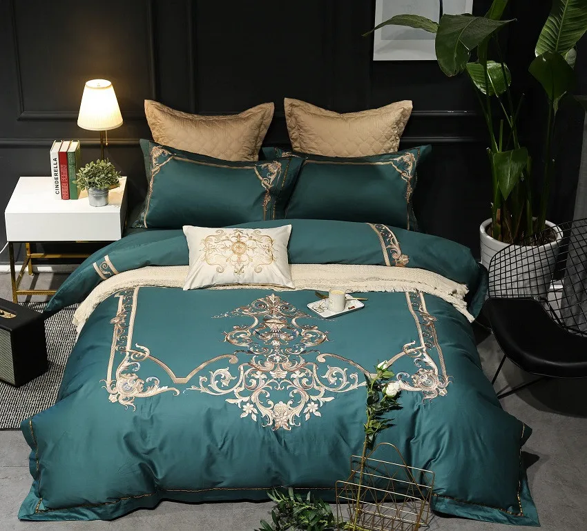 Luxury Europe King Bedding Set Queen size bed sheet set Egyptian Cotton Bed cover Bedlinen Duvet Cover set ropa de cama pillow 
Luxury Europe King Bedding Set Queen size bed sheet set Egyptian Cotton Bed cover Bedlinen Duvet Cover set ropa de cama pillow