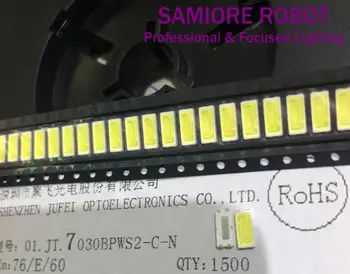 500pcs FOR JUFEI LED Backlight 1W 7030 6V Cool white TV Application smd 7030 led cold white 100-110lm 7.0*3.0*0.8mm CHIP-2
500pcs FOR JUFEI LED Backlight 1W 7030 6V Cool white TV Application smd 7030 led cold white 100-110lm 7.0*3.0*0.8mm CHIP-2