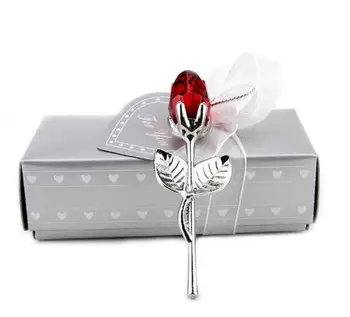 200 pcs/lot Transparent Crystal Rose Artificial Flowers Baby Shower Souvenirs Wedding Favors and Gifts For Guest Home Decor
200 pcs/lot Transparent Crystal Rose Artificial Flowers Baby Shower Souvenirs Wedding Favors and Gifts For Guest Home Decor