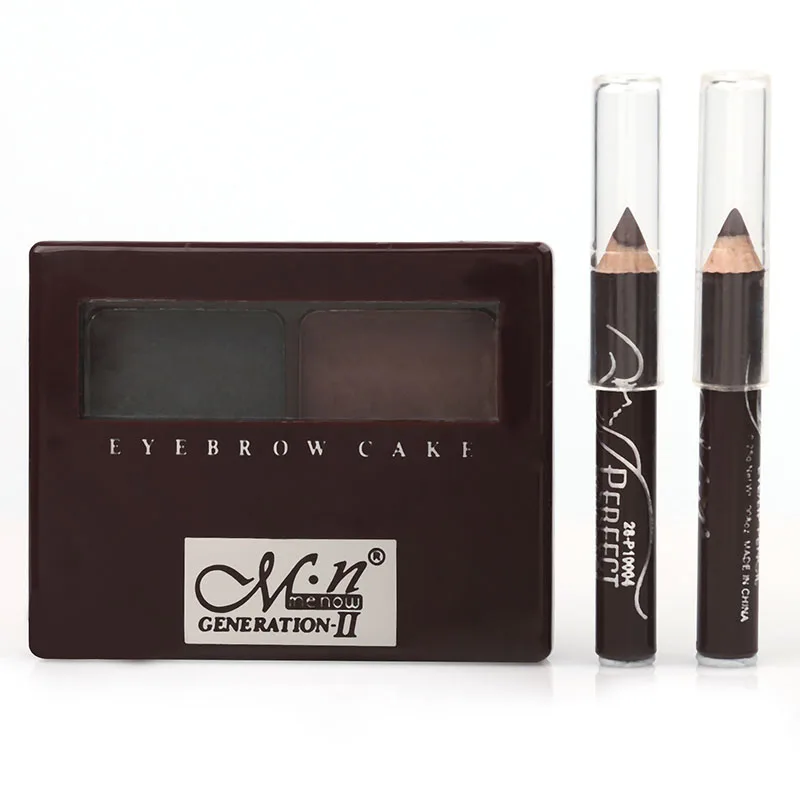1Set M.n Menow Two-color eyebrow powder Belt Eyebrow Brush Gifts with Eyeliner Pen Waterproof Natural Stereo Makeup E12002
1Set M.n Menow Two-color eyebrow powder Belt Eyebrow Brush Gifts with Eyeliner Pen Waterproof Natural Stereo Makeup E12002