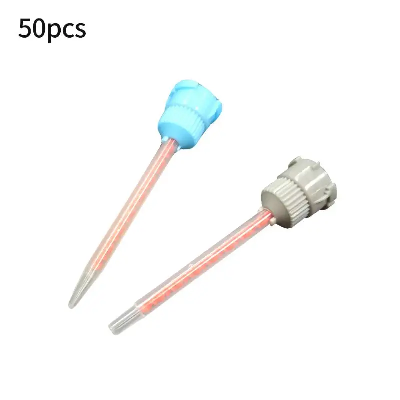 50 Pcs/Bag Dental Tube Impression Mixing Sharp Flat Tips Oral Dentist Device Disposable Replacement 10:1 For AB Glue
50 Pcs/Bag Dental Tube Impression Mixing Sharp Flat Tips Oral Dentist Device Disposable Replacement 10:1 For AB Glue