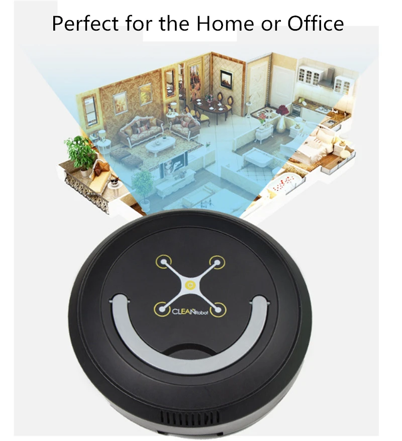 Automatic Smart Robot Vacuum Cleaner Sweeping Mopping Rechargeable Auto Cleaning
Automatic Smart Robot Vacuum Cleaner Sweeping Mopping Rechargeable Auto Cleaning