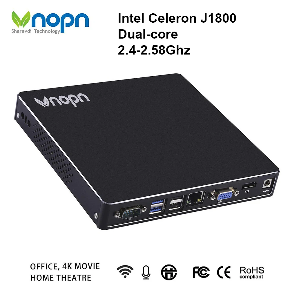 K620-F8 Mini PC Intel Celeron J1800 Dual-core 2.4-2.58Ghz Desktops 8*USB DDR3L 8G SSD 256G Barebone Dual Display WiFi Computer
K620-F8 Mini PC Intel Celeron J1800 Dual-core 2.4-2.58Ghz Desktops 8*USB DDR3L 8G SSD 256G Barebone Dual Display WiFi Computer