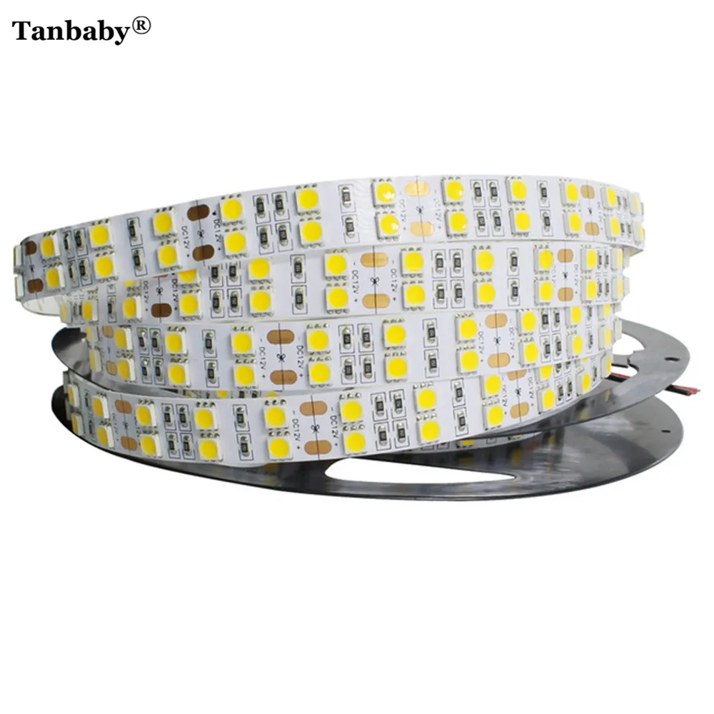 Tanbaby 5M 600LEDs Strip Light SMD 5050 120LED/M Double Row Flexible Non-waterproof Ribbon RGB/White/Warm Indoor Home Decoration
Tanbaby 5M 600LEDs Strip Light SMD 5050 120LED/M Double Row Flexible Non-waterproof Ribbon RGB/White/Warm Indoor Home Decoration