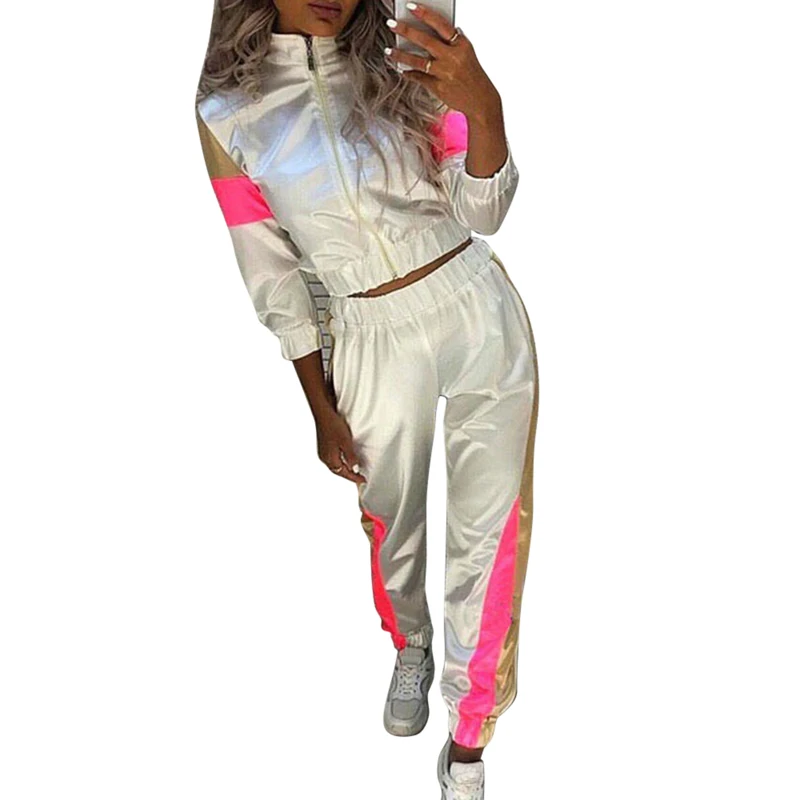Loozykit Women Contrast Side Strap Elastic Waist Zipper Closure Tracksuit Sweatshirts Fleece Joggers 2-piece Casual Sports Set
Loozykit Women Contrast Side Strap Elastic Waist Zipper Closure Tracksuit Sweatshirts Fleece Joggers 2-piece Casual Sports Set