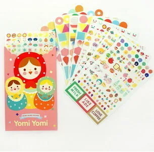 8sheets/pack New Cute Russian doll PVC Sticker/DIY Multifunction/Deco Note Sticker/Decoration label/Gifts
8sheets/pack New Cute Russian doll PVC Sticker/DIY Multifunction/Deco Note Sticker/Decoration label/Gifts