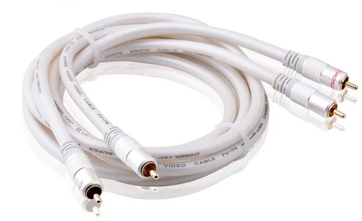 2RCA to 2RCA male to male AUX Gold plated Audio RCA Alloy Cable adapter for Edifer Home Theater DVD Headphone CD Speaker
2RCA to 2RCA male to male AUX Gold plated Audio RCA Alloy Cable adapter for Edifer Home Theater DVD Headphone CD Speaker