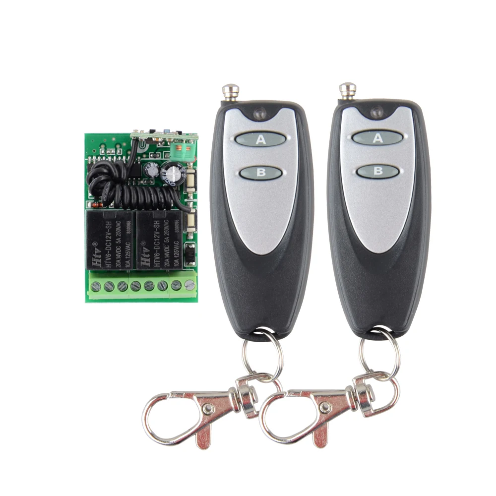 12V 2CH RF Wireless Remote Control Switch System 2 transmitter & receiver 2ch MINI relay smart home z-wave
12V 2CH RF Wireless Remote Control Switch System 2 transmitter & receiver 2ch MINI relay smart home z-wave
