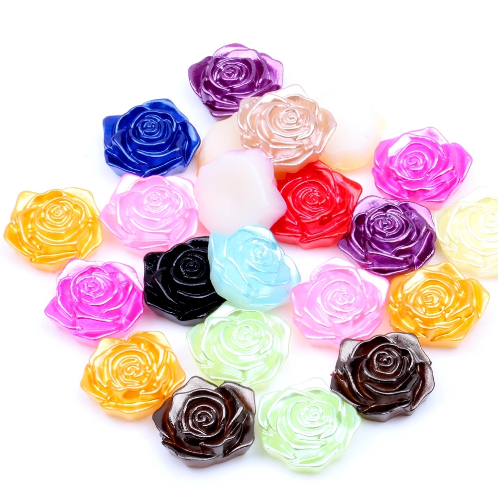 New 18mm 10pcs Imitation Plastic ABS Pearl Beads Lovely Flower FlatBack Bead For Scrapbook DIY Scrapbooking Jewelry Craft Making
New 18mm 10pcs Imitation Plastic ABS Pearl Beads Lovely Flower FlatBack Bead For Scrapbook DIY Scrapbooking Jewelry Craft Making