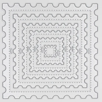 12.2*12.2cm Road-shaped Square Metal Cutting Dies for card DIY Scrapbooking stencil Paper Craft embossing Album template Dies
12.2*12.2cm Road-shaped Square Metal Cutting Dies for card DIY Scrapbooking stencil Paper Craft embossing Album template Dies