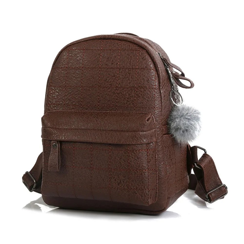 High Quality Leather Backpack Women Plush Ball Pendant Sweet Lady Backpack Women's Backpack Mochila Escolar Adolescente HW
High Quality Leather Backpack Women Plush Ball Pendant Sweet Lady Backpack Women's Backpack Mochila Escolar Adolescente HW