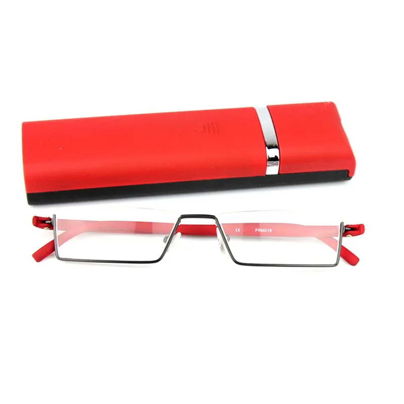 new Half Frame Brush Pot tr90 Reading Glasses With Uv Protection reading glasses for men women Eyewear Diopter with case
new Half Frame Brush Pot tr90 Reading Glasses With Uv Protection reading glasses for men women Eyewear Diopter with case