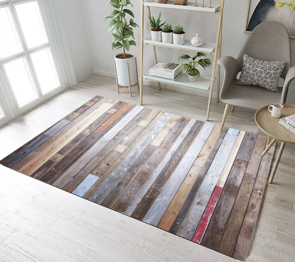 Home Children's Room Floor Cushion Kitchen Area Rugs Bathroom Carpets Non-Slip Mat Retro Old Wood Planks Coated Rustic Custom
Home Children's Room Floor Cushion Kitchen Area Rugs Bathroom Carpets Non-Slip Mat Retro Old Wood Planks Coated Rustic Custom