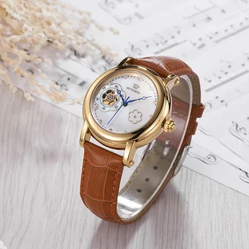 OYW Luxury Brand Automatic Mechanical Watch Women Wristwatch Leather Band Fashion Casual Female Watch Lady Relogio Montre Femme
OYW Luxury Brand Automatic Mechanical Watch Women Wristwatch Leather Band Fashion Casual Female Watch Lady Relogio Montre Femme